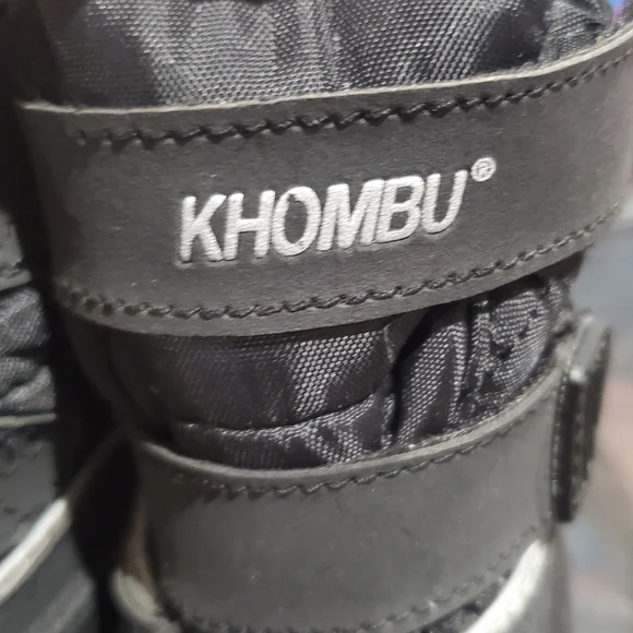 NEW Baby Khombu Snow Boots Size 7M Black and Silver Kids' Snow Boots - Picture 11 of 11